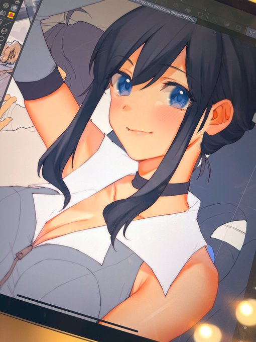 時間ないけどいつもとちょっと違う塗り… 