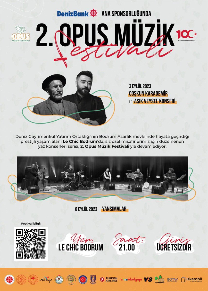 YANSIMALAR KONSERİ

2. Opus Müzik Festivali 

8 Eylül 
Saat: 21:00

LE CHIC BODRUM