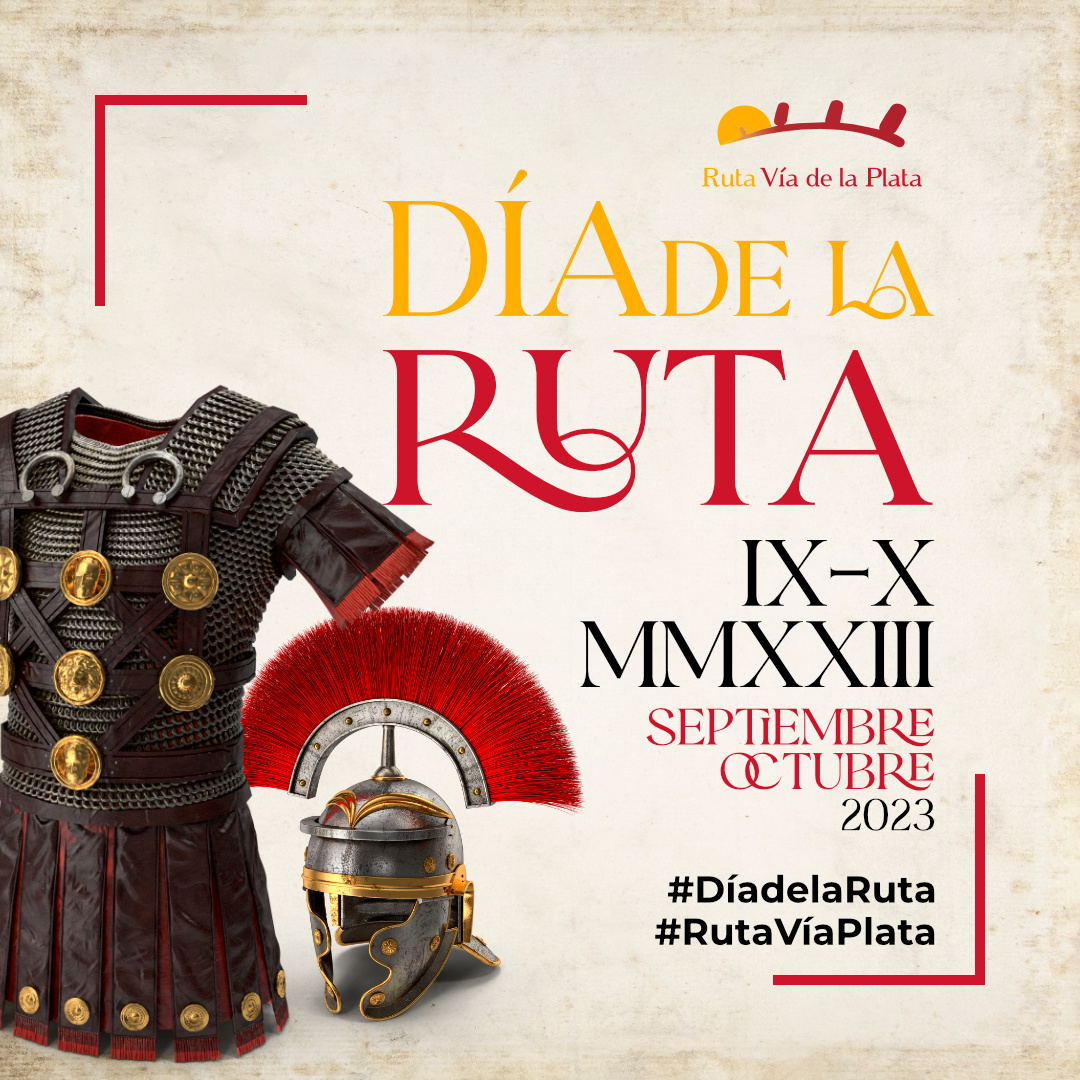 #BienvenidoSeptiembre

En #septiembre se celebra el Día de la Ruta Vía de la Plata. Atento al hashtag #DíaDeLaRuta para enterarte de las actividades programadas para festejar el cumpleaños de #Trajano 🎂 (visitas comentadas, talleres, catas, exposiciones...).

#DíaRVP | #turismo