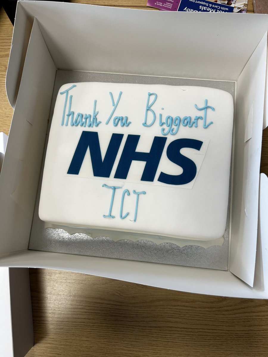 Last day for our lovely nursing student amber who very kindly brought in this wonderful cake.  Good luck with the rest of your course #practiceeducation