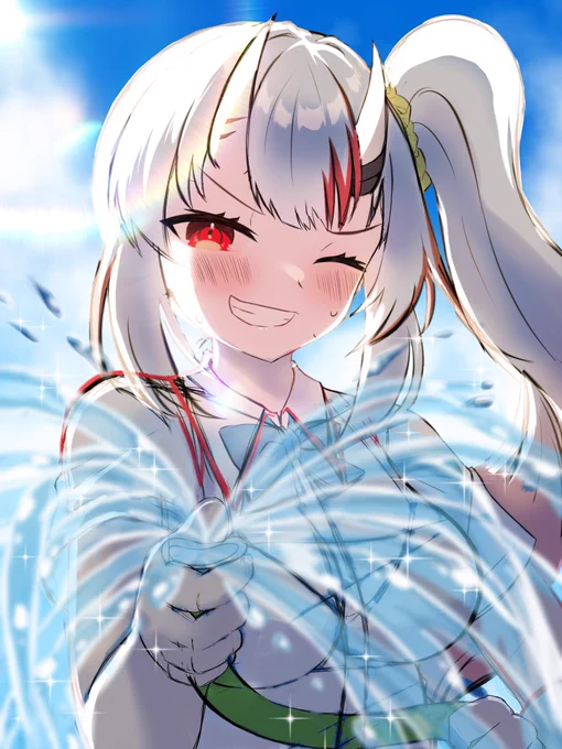 夏が終わっちゃう余〜(カラーラフ) 