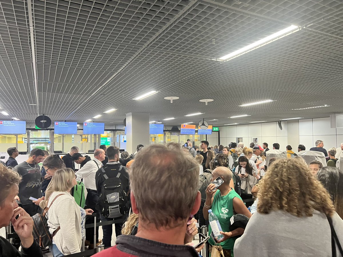 Thanks once again to all the idiots that voted the Brexit. Makes travel really easy (not)……. <a href="/schipol/">Jim Fry</a>