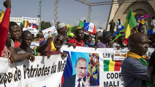 RT_com's tweet photo. Russia vetoes UN sanctions on African country

Moscow has blocked a French proposal to extend punitive measures against Mali

https://t.co/4j5X3Smzsd https://t.co/SAckreSV8e