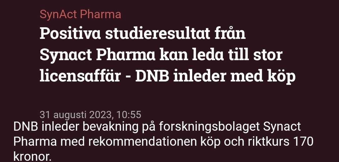 FredrikAlmer's tweet photo. Spinner vidare på #Synact
Trevlig och rättvis rubrik.

https://t.co/LimhM4TyWl https://t.co/fHcr7Hd0Kd