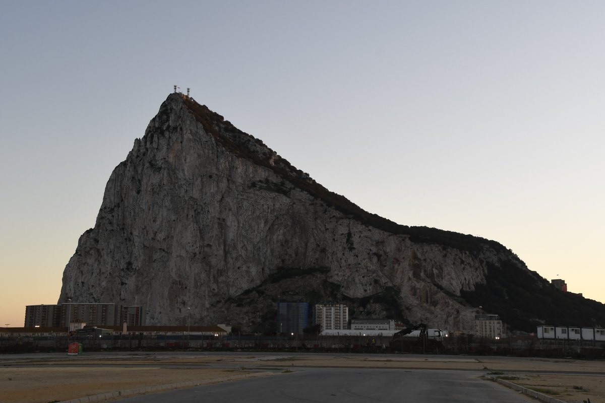 The Rock of Gibraltar just before sunset

#rockofgibraltar #gibraltar #sunset