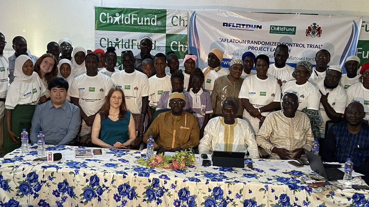 ChildFundGambia's tweet photo. “Aflatoun taught me various social and financial education skills. Now, I know my rights, as well as the responsibilities they come with.” Abubakarr, 15, from Aflatoun Jataba Club speaking to reporters at the launch of the Aflatoun Randomized Control Trials project in The Gambia https://t.co/FW3f3YbpDB