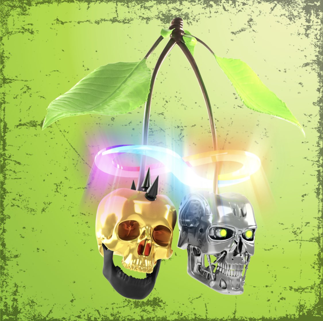 FullyOnChain's tweet photo. @DigitalArtShow @btcflower @thisisludotwee1 @MeetMeural @dfinity #ICPFlower #1945 and #CherryPunk #30 https://t.co/4GKiqwvKwy