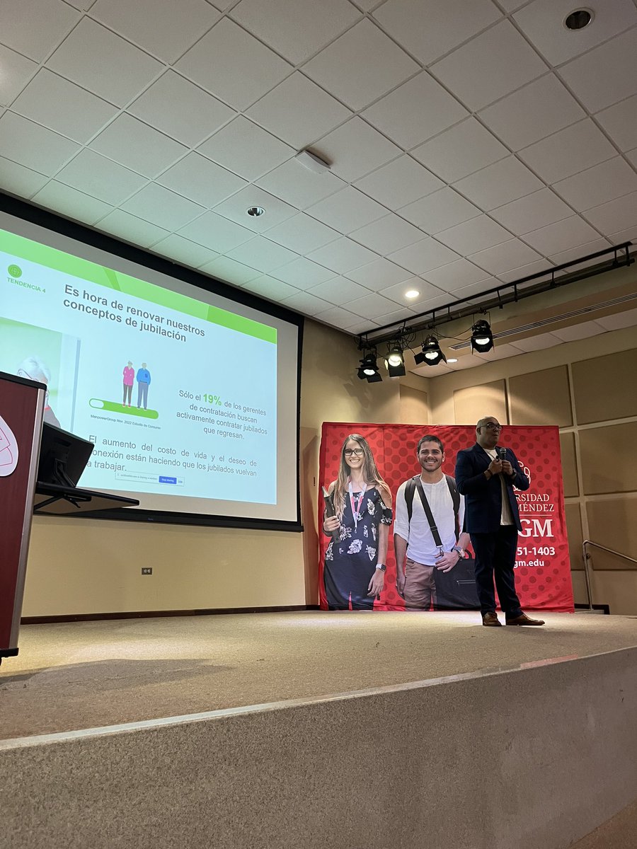 ¡Gracias a <a href="/uagm_oficial/">Universidad Ana G. Méndez</a> por abrirnos sus puertas para conversar acerca del futuro del trabajo! ❤️🇵🇷

<a href="/ManpowerMeCA/">ManpowerGroup MeCCA</a> 
#Wepowerthefutureofwork