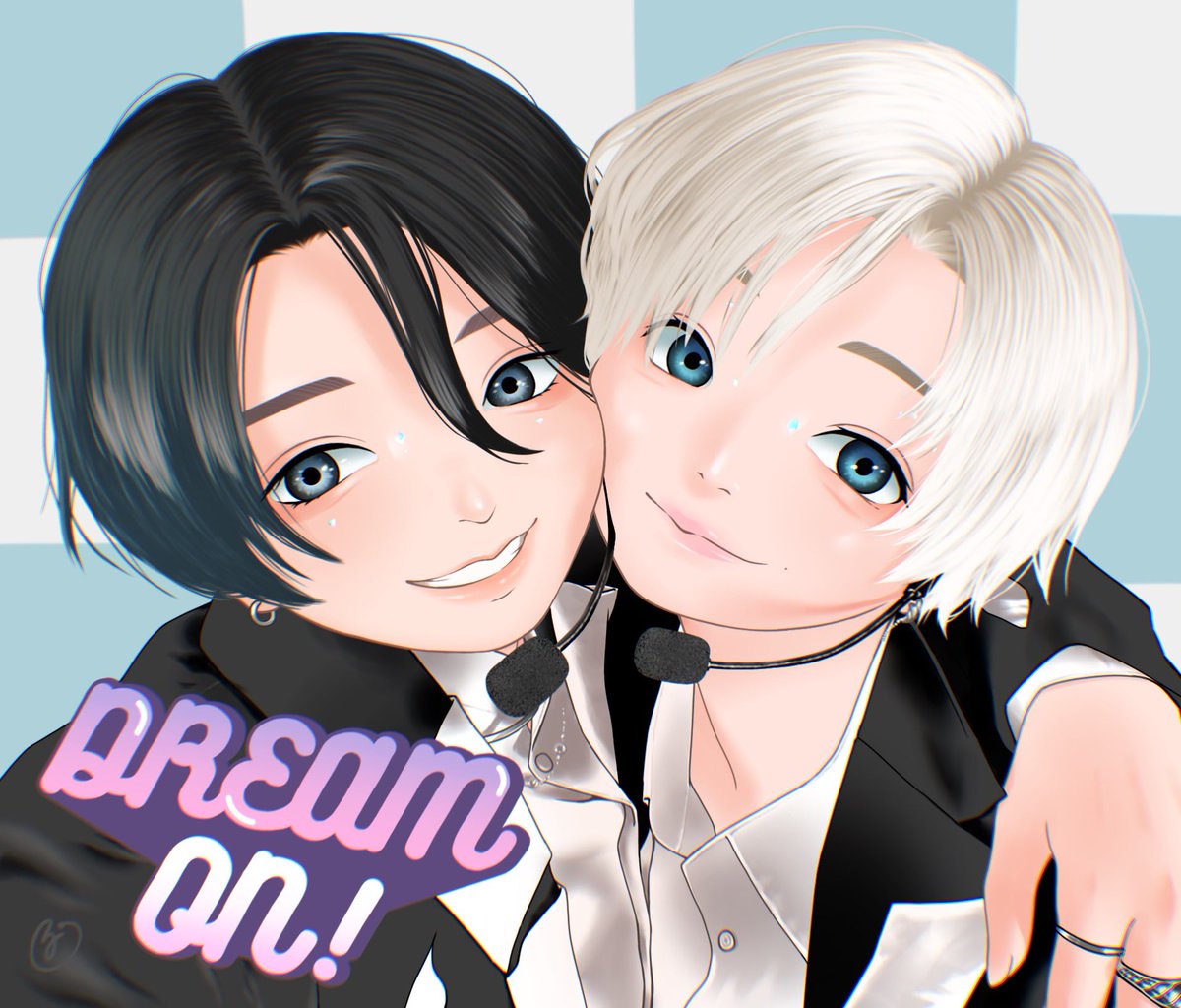 ShiZuKu_draw's tweet photo. 先週はDREAM ON!お疲れ様でした✨
お二人のビジュが大優勝だったのでたまらず描いちゃいました😭🙏
毎日お二人に活力を貰ってます！いつもありがとうございます🥹

#りうこうファンアート 🦊🐻 https://t.co/NJRDxzQgPG