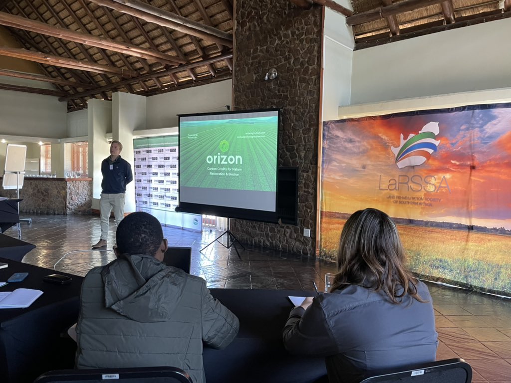 Do you know what the benefits of #Biochar is when introduced to soil? 

The <a href="/la_rssa/">LaRSSA</a> technical talk at the <a href="/PretoriaGarden/">Pretoria National Botanical Garden</a> is well underway and most informative today!