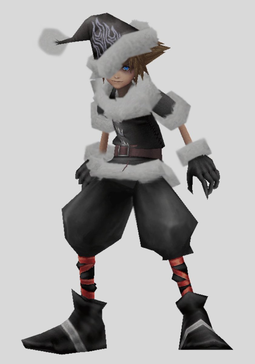 Sora (Christmas Town Wisdom form) - Kingdom Hearts 2 Final Mix