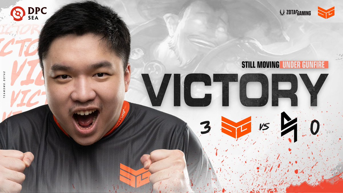 TeamSMGofficial's tweet photo. We prevailed. We persevered.

We started our journey in the qualifiers with a firm belief in the squad, and with determination to have a grasp at the Aegis of Champions.

We're flying to Seattle, see you there.

#TeamSMG
#StillMovingUnderGunfire https://t.co/y3BBKdfrgK