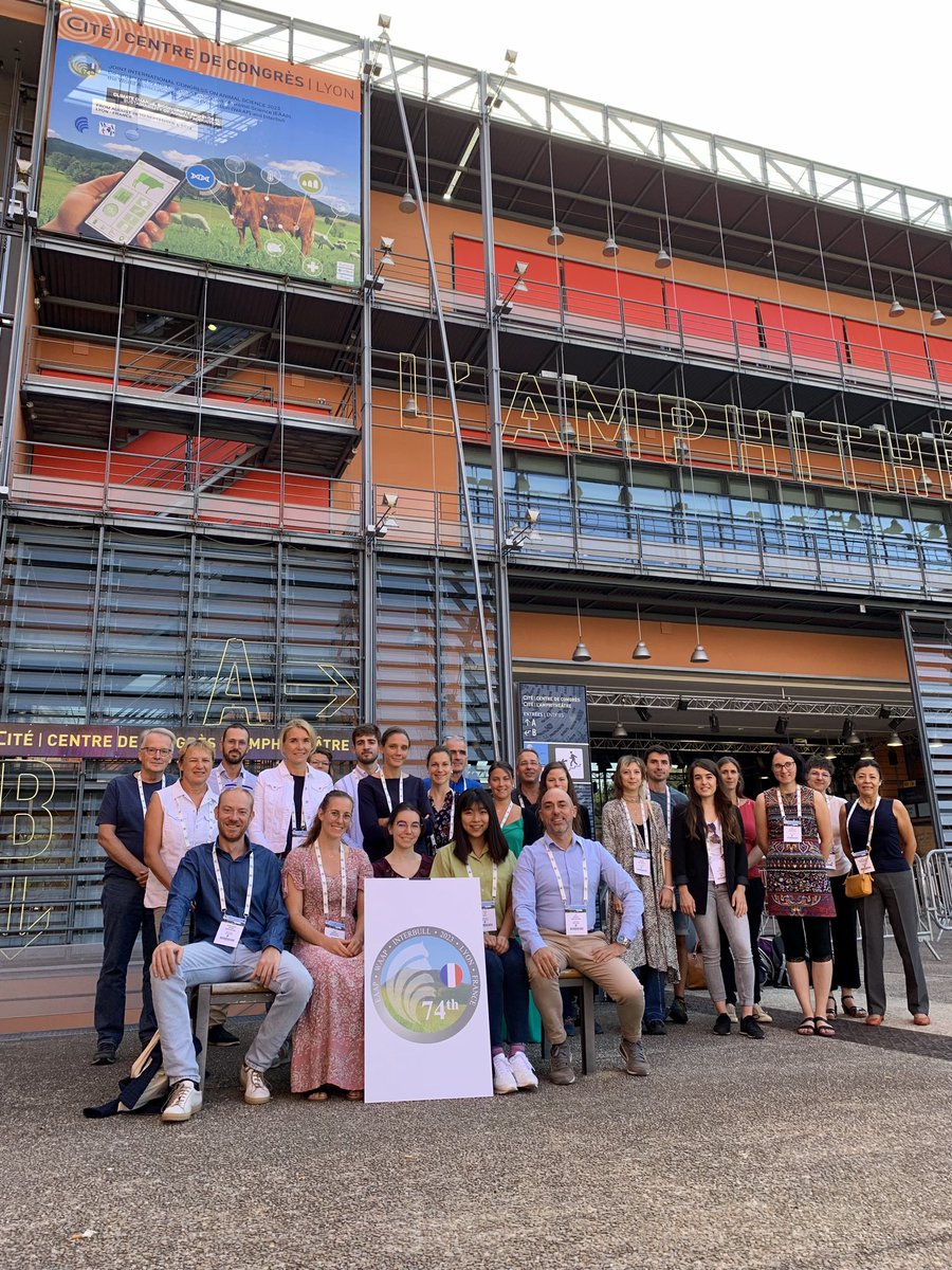 BerardJoelX's tweet image. Once again #Switzerland and #Agroscope could count on the important and competent participation of #agroscope researchers at the 74th annual #EAAP meeting in Lyon. Thanks to all my colleagues for their excellent work. The next meeting will be in Florence in a year.