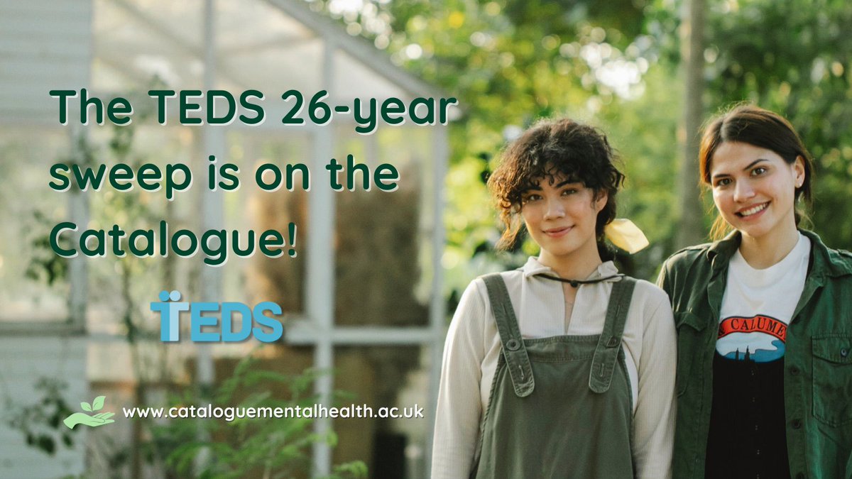 🆕We have a new <a href="/TedsProject/">TEDS</a> sweep on the #CatalogueMHM! Check out the TEDS 26-year sweep featuring measures of #mentalhealth on the TEDS twins who have been followed since birth -&gt; cataloguementalhealth.ac.uk/?content=study…