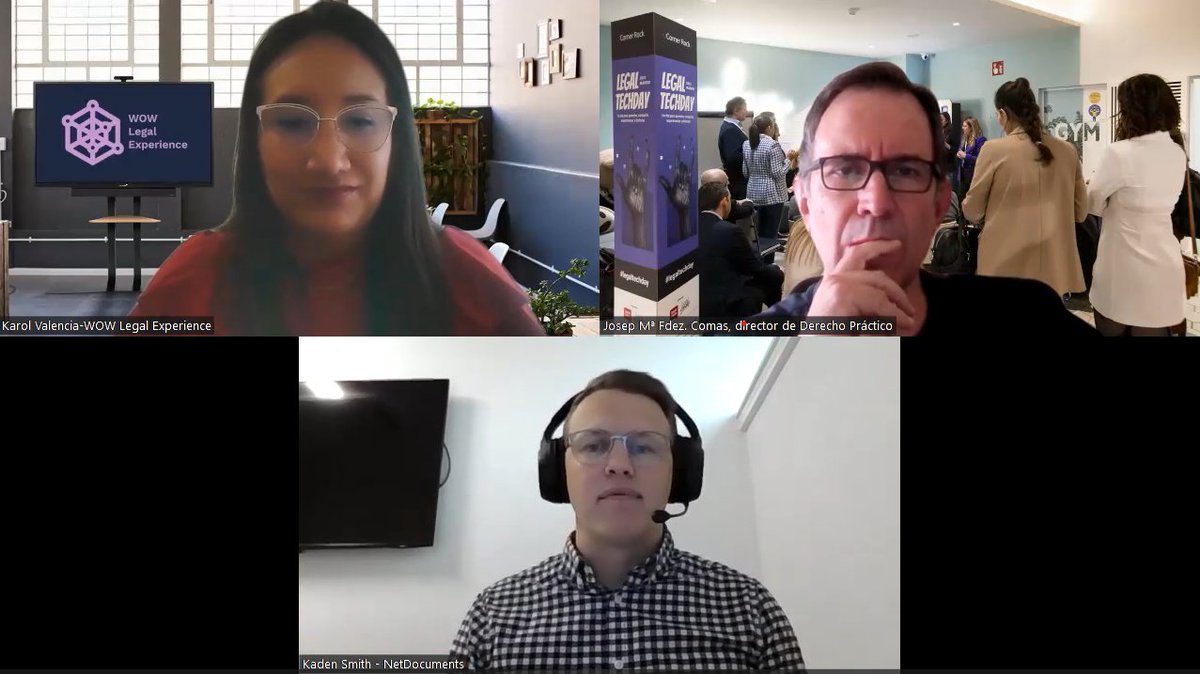 derechopractico's tweet image. ⚡ Conociendo @netdocuments , plataforma en la nube de gestión de contenidos legales. ¡Dentro vídeo!

🗓 ¡Y toma nota! 7 de septiembre en Madrid, una mañana de innovación y networking en el NetDocuments Executive Briefing.

¿Quieres saber más? 👇 👇 👇
derechopractico.es/conociendo-net…