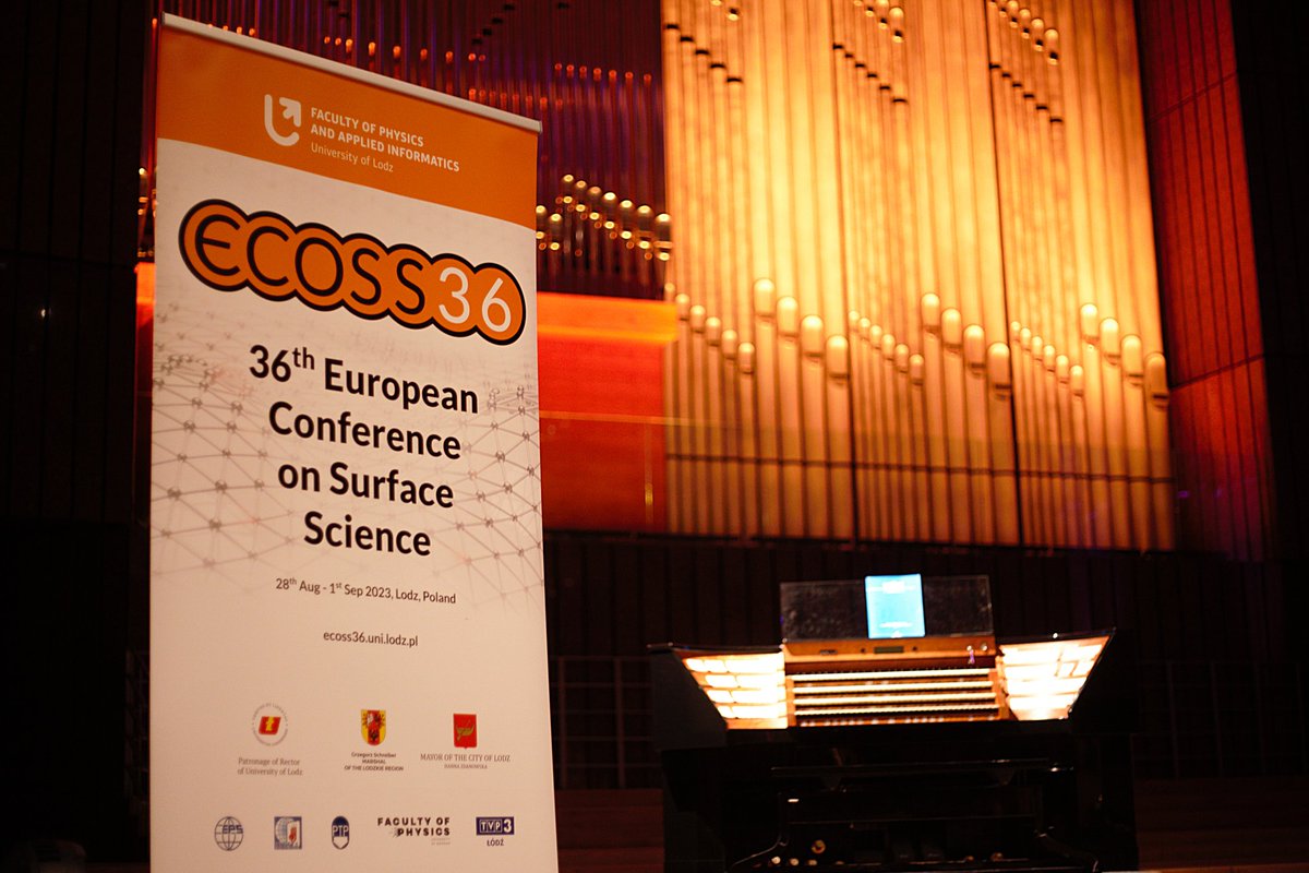 36th European Conference on Surface Science tweet media