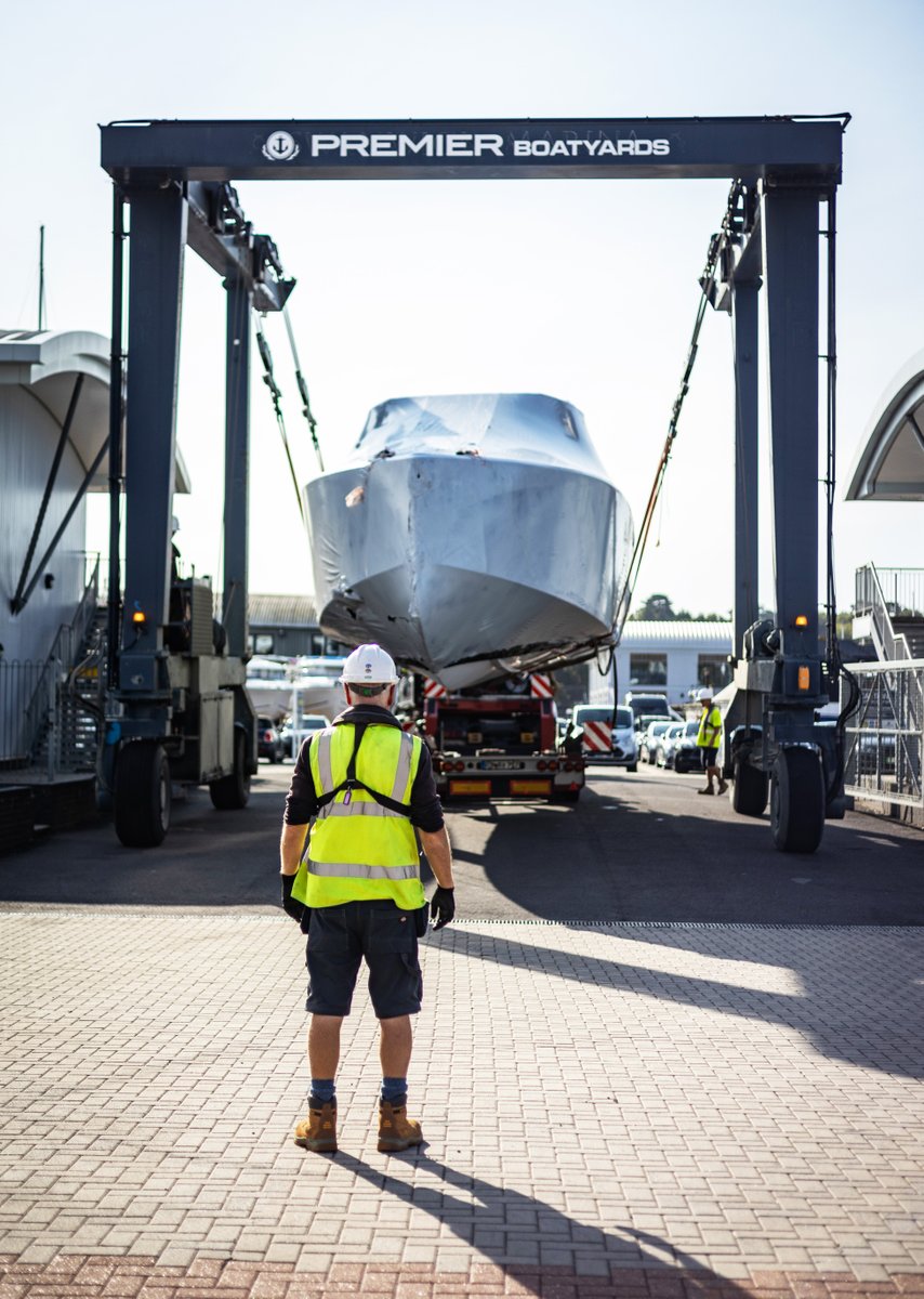 The Pardo 43 has arrived in the UK from Italy. See it for the first time, at @SotonBoatShow this September.