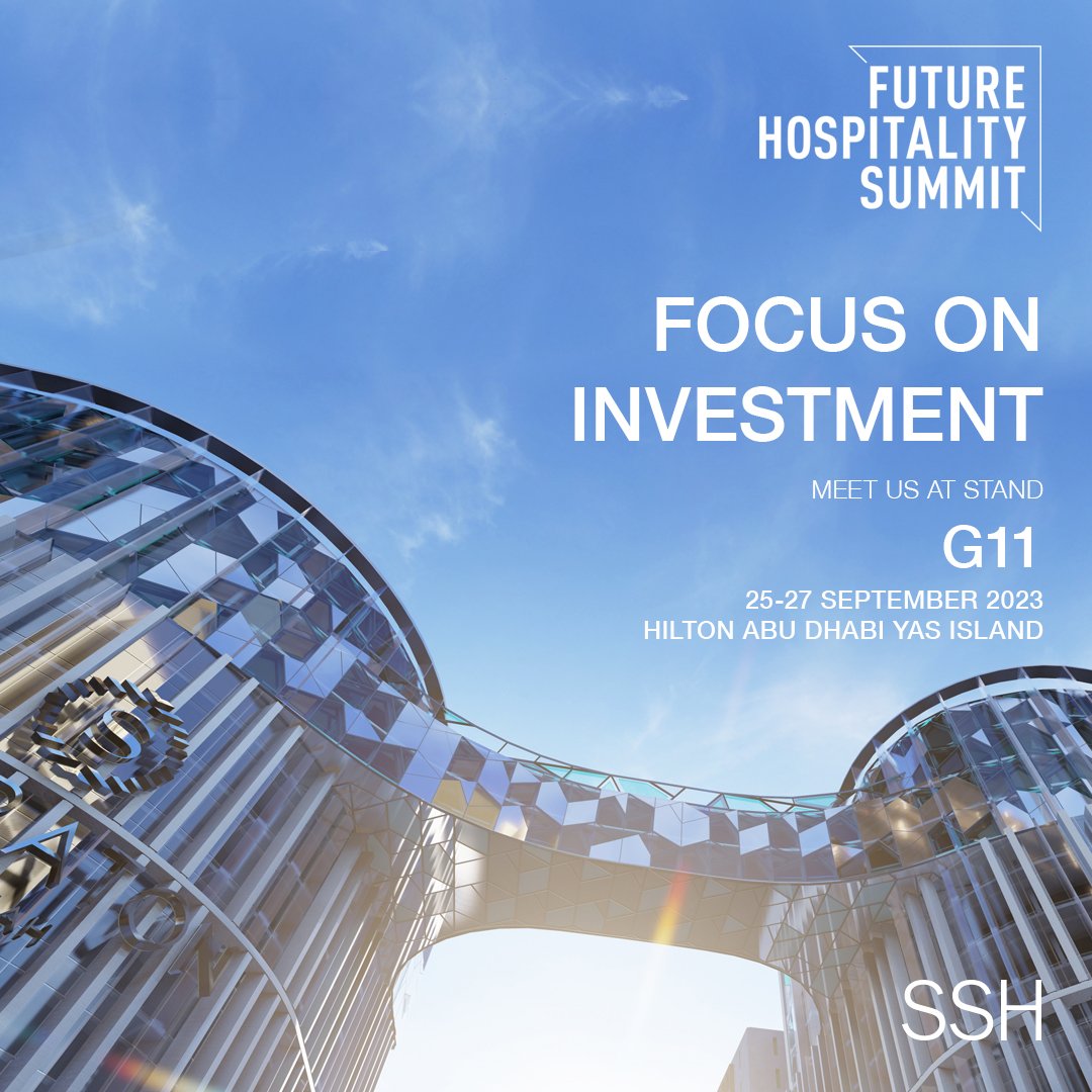 SSHDesign_'s tweet photo. Come and meet the SSH team at this year’s @FuturHospSummit taking place at the Hilton Abu Dhabi, Yas Island, from the 25th to the 27th of September.
#SSH #SSHDesign #Architecture #FutureHospitalitySummit #FHSAbuDhabi #Hospitality #FocusOnInvestment #AbuDhabi #UAE https://t.co/qZRQMn7cT8