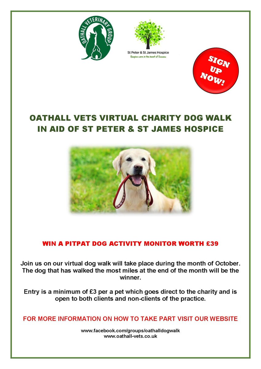 OathallGrp's tweet photo. Entries now open for our virtual charity dog walk in aid of @StPeterStJames 

https://t.co/NlRYVOXDie

#haywardsheath #burgesshill #cuckfield #lindfield #midsussex #sussex #westsussex #eastsussex https://t.co/xX0rqleSU0