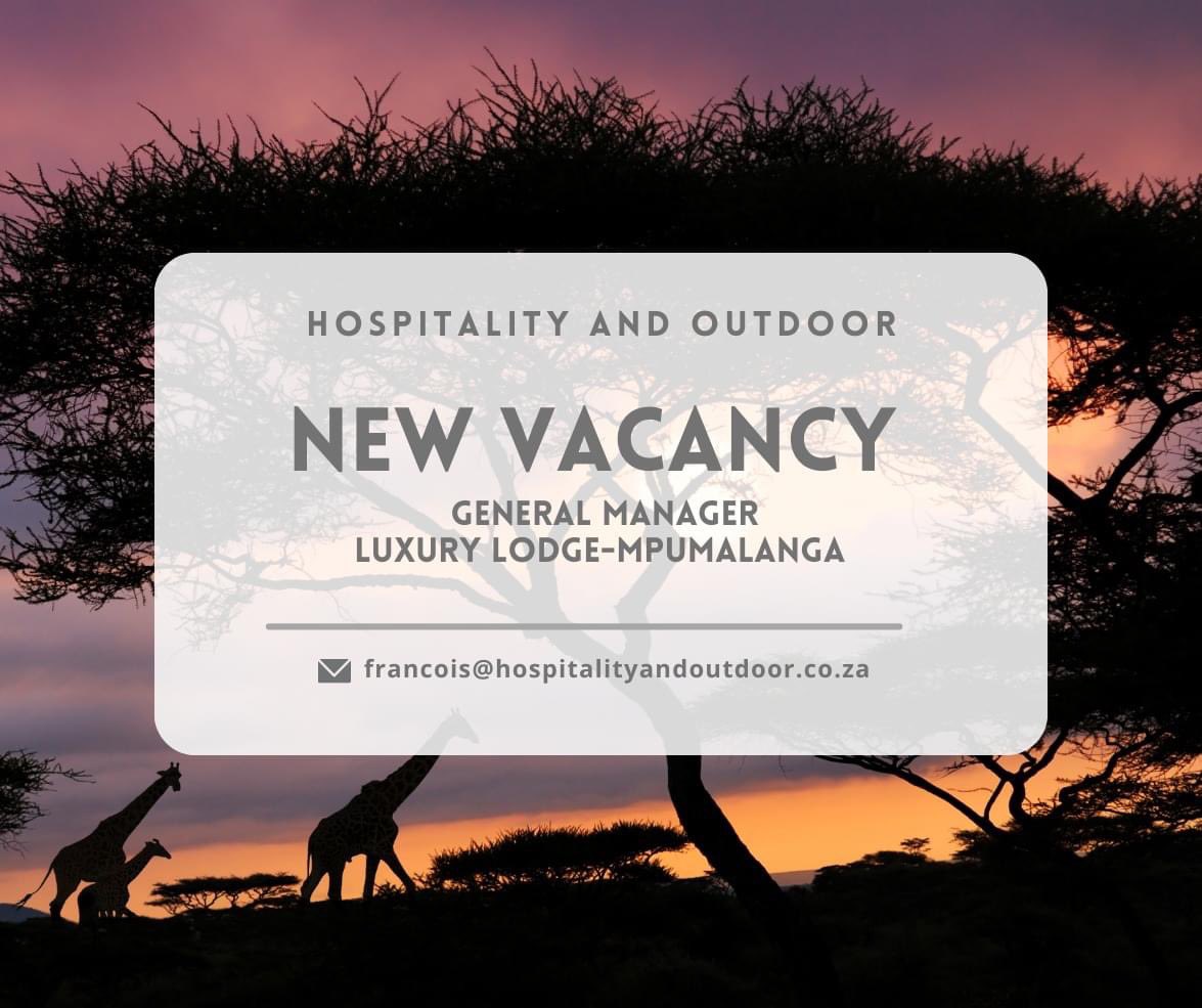 To Apply: lnkd.in/dYXBp3rg

#hospitality #hospitalityindustry #hospitalityjobs #hospitalitycareers #hospitalityrecruitment #hospitalitymanagement #hospitalityandoutdoor #lodges #safarilodge #applytoday #newcareeropportunities #newvacancy #generalmanager #generalmanagers