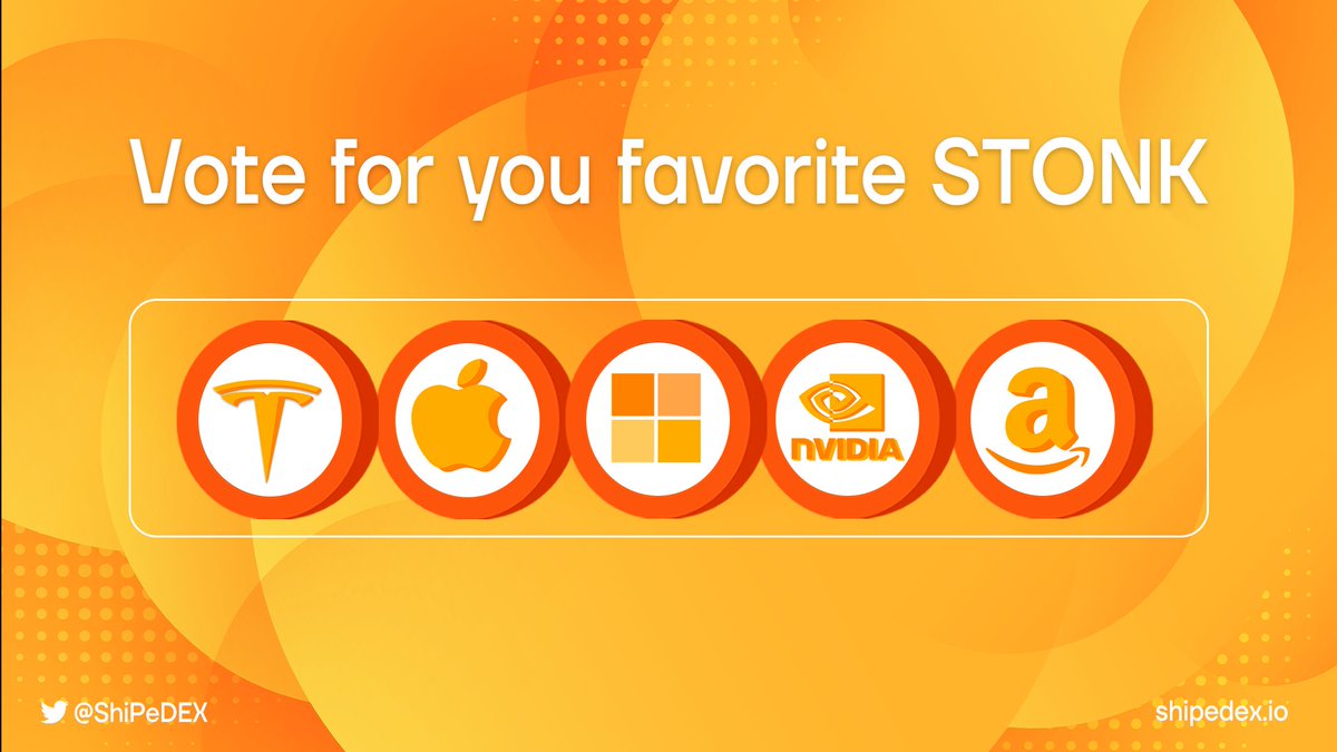 We created exciting trading pairs for the Shibarium ecosystem! The SHIPE STONKS💹

You can boost liquidity during our 1st epoch and receive farming rewards!

Cast your vote! app.shipedex.io/vote