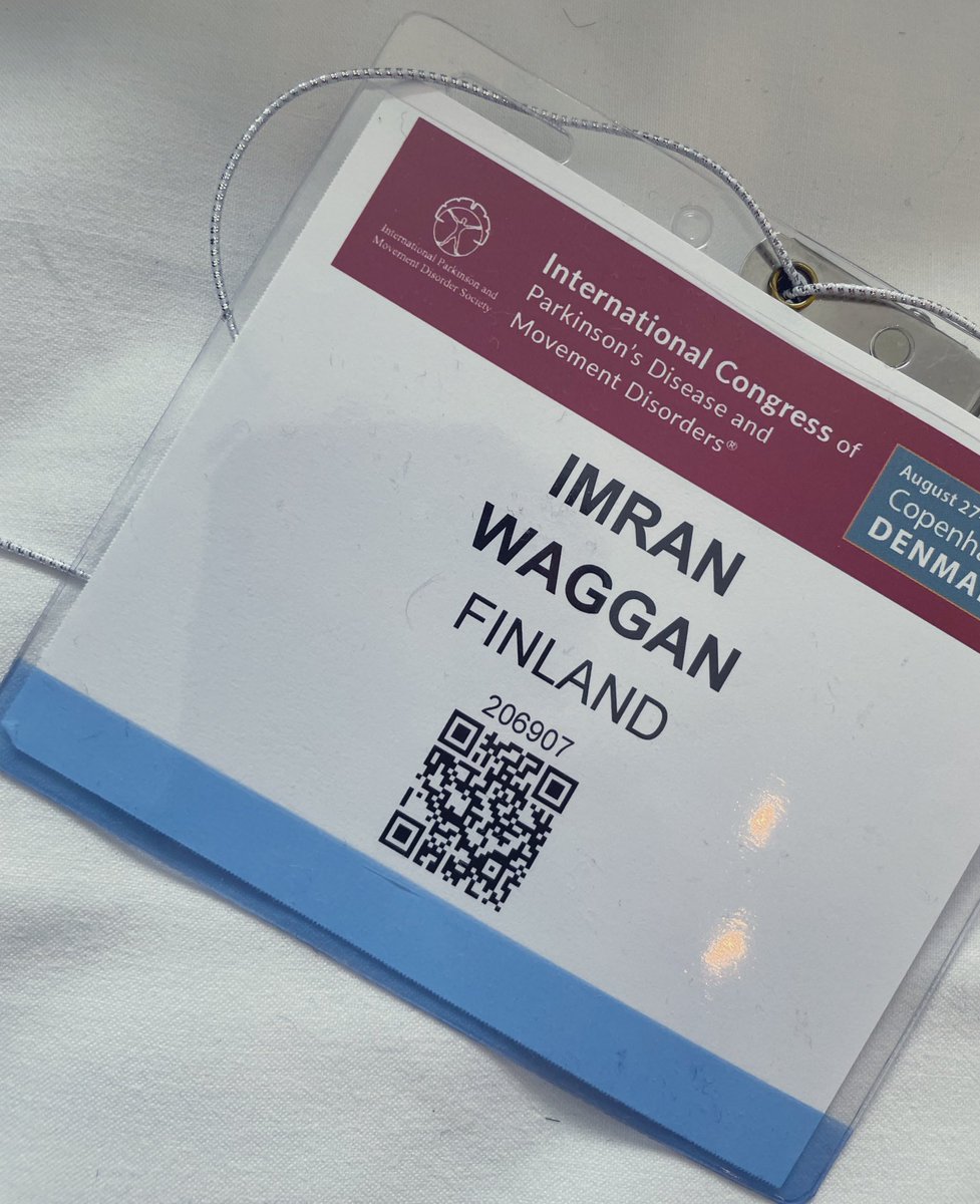 And that’s a wrap. It was my first #MDSCongress and what a start it has been. Met almost all the people that inspire me in the field. My gratitude to all the people who dropped by at my poster and motivated  an early career researcher 🙏 . Hoping to see you all next year!