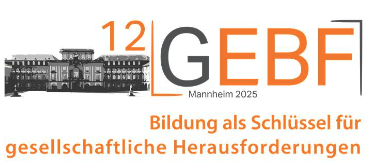 SAVE THE DATE 2025 findet die 12. Tagung in Mannheim vom 27.-29. JANUAR statt unter dem Motto: Bildung als Schlüssel für gesellschaftliche Herausforderungen: Interdisziplinäre Beiträge aus der Bildungsforschung.