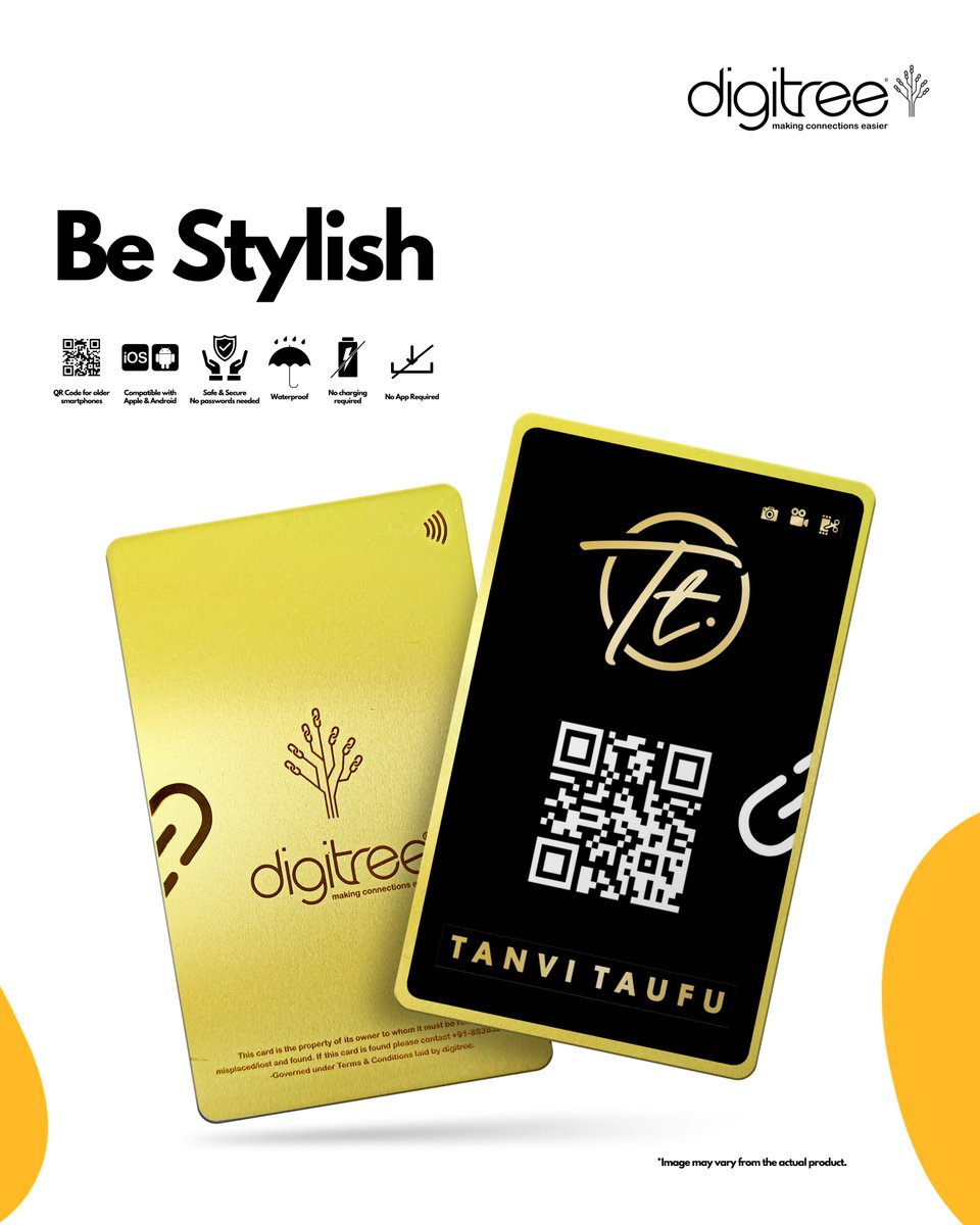 digitreeme's tweet image. Be stylish and make a statement with your
Digi card! 🤳 Get your own personalized card designed
with Digitree and stand out in the crowd! 💯
.
.
.
#digicard #digitag #digilink #digiboard
#nfcbusinesscard #personalised #smartcard
#connection #networking #digitree