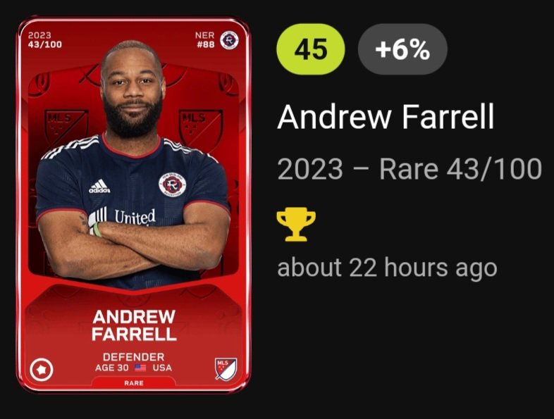 PapySorare's tweet image. #giveaway 
Je vous fais gagner mon doublon Farrell.
➡️ Me follow
➡️ RT ce tweet ( Repost ce post )

TAS Dimanche 03/09
Bonne chance à tous ☘️