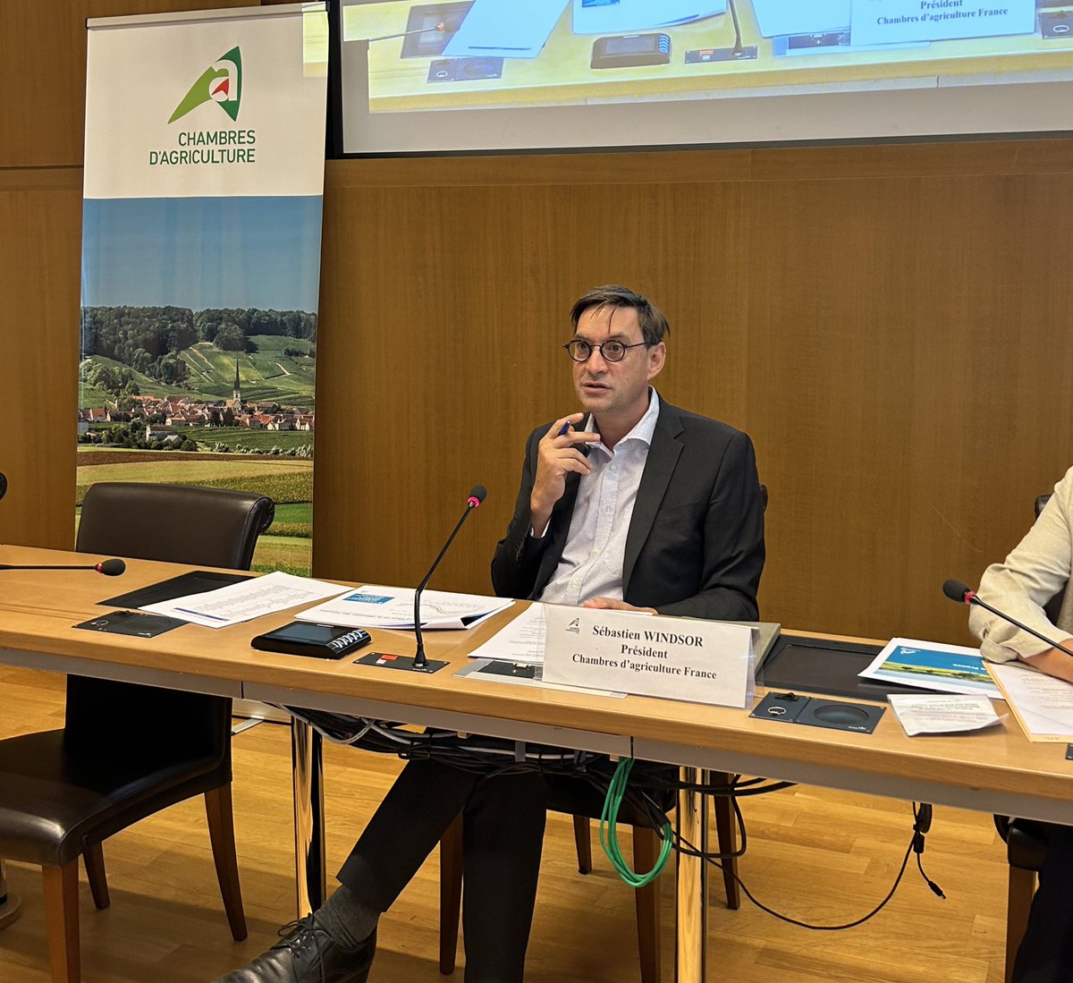 [Conf. presse #ChambresAgriFrance] Inflation et baisse de la consommation alimentaire ➡️ il faut avoir une vision réaliste et ne pas tirer les filières alimentaires à contresens de la demande des consommateurs.