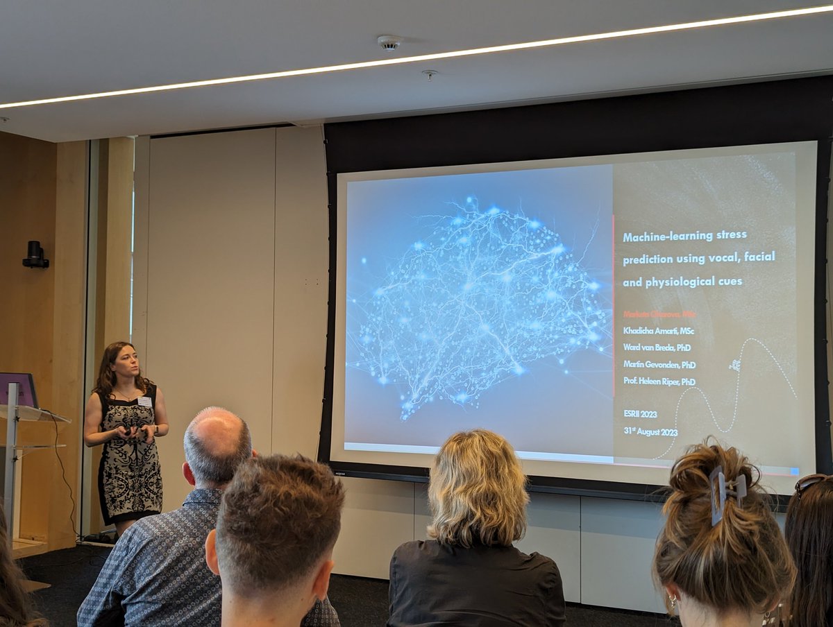 ISRII (@theisrii) on Twitter photo <a href="/CiharovaMarketa/">Marketa Ciharova</a> pulling impressive double duty as organiser AND presenter at <a href="/ESRII2023/">ESRII 2023 Amsterdam</a> - presenting on #MachineLearning in predicting #anxiety and #PTSD <a href="/CiharovaMarketa/">Marketa Ciharova</a> pulling impressive double duty as organiser AND presenter at <a href="/ESRII2023/">ESRII 2023 Amsterdam</a> - presenting on #MachineLearning in predicting #anxiety and #PTSD