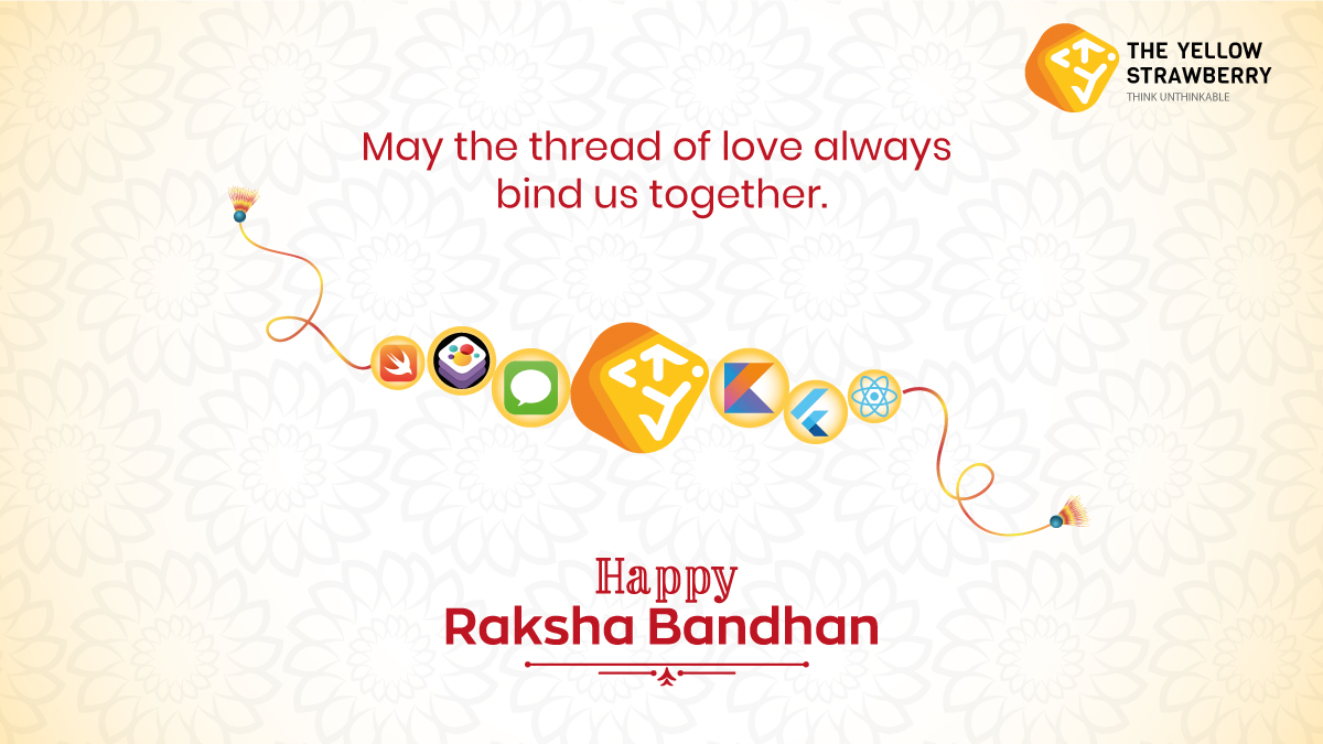 tysindia's tweet photo. Fostering Strong Connections that Last a Lifetime. Wishing you a Prosperous and Joyous Raksha Bandhan! 
#RakshaBandhan #rakhi #tysindia #mumbai #advertisingagency #metaverse #iosappdevelopment #iosdeveloper #androidappdeveloper #appdevelopment #mobileappdevelopment #appdesign https://t.co/WOnk2BLOkF