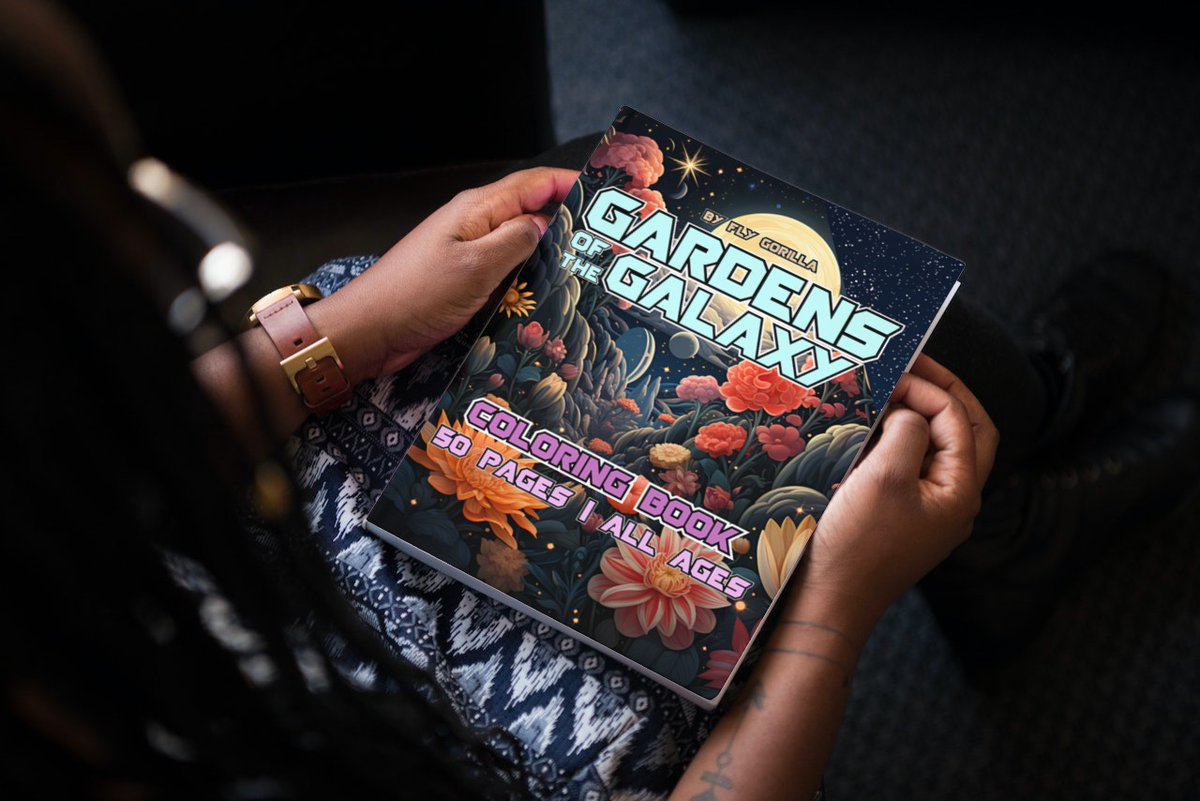 FlyGorillaBooks's tweet image. Check Out our Gardens of The Galaxy Coloring Book

Available in paperback here amazon.com/dp/B0CGYRGB16
and 
Digital Download here flygorilla.co.uk/gardens-of-the…

#spacecoloringbook #coloringbooks #coloringforrelaxation #flygorillabooks