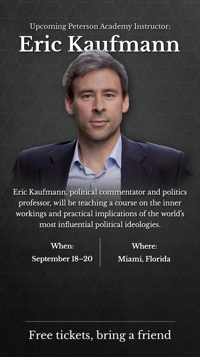 Eric Kaufmann tweet media