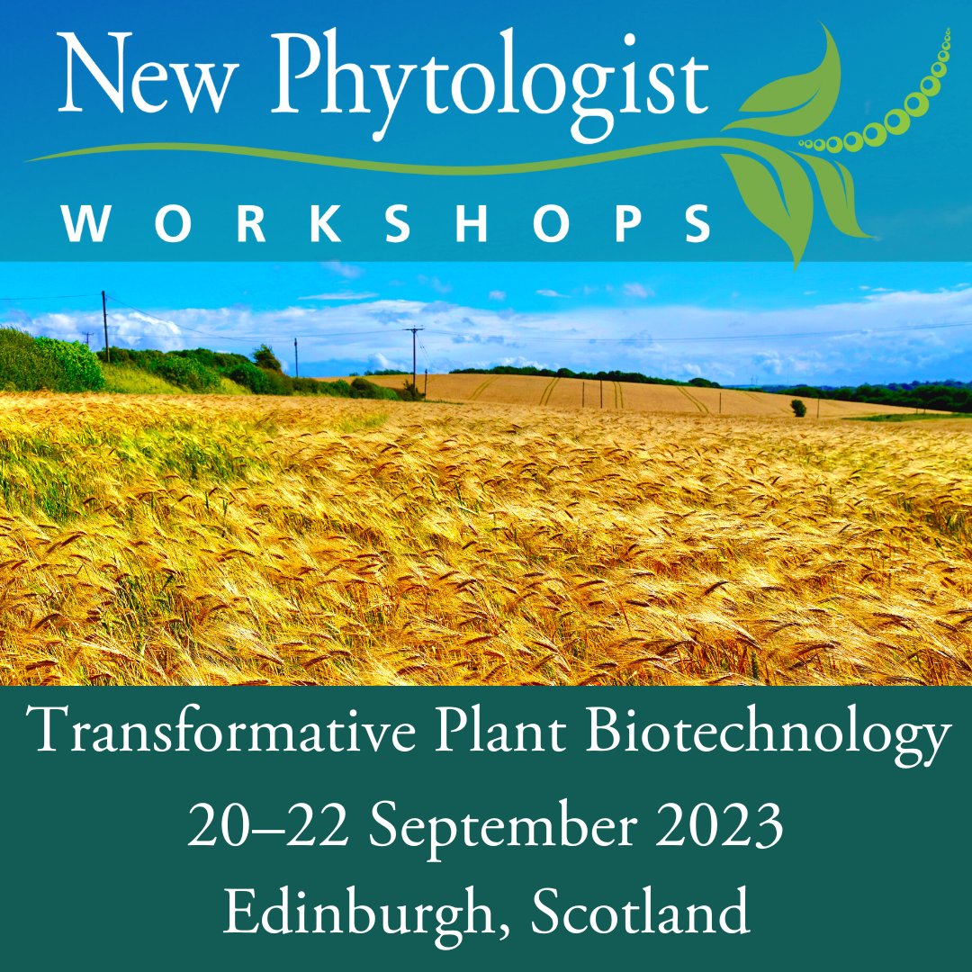 NP_EiC's tweet photo. The full programme for our New Phytologist Workshop on Transformative Plant Biotechnology is now online! 20–22 September, National Museum of Scotland, Edinburgh. Registration open, with a reduced rate for early career scientists. I hope to see you there: https://t.co/aVbKoxXyR0 https://t.co/xXsrhOTOim