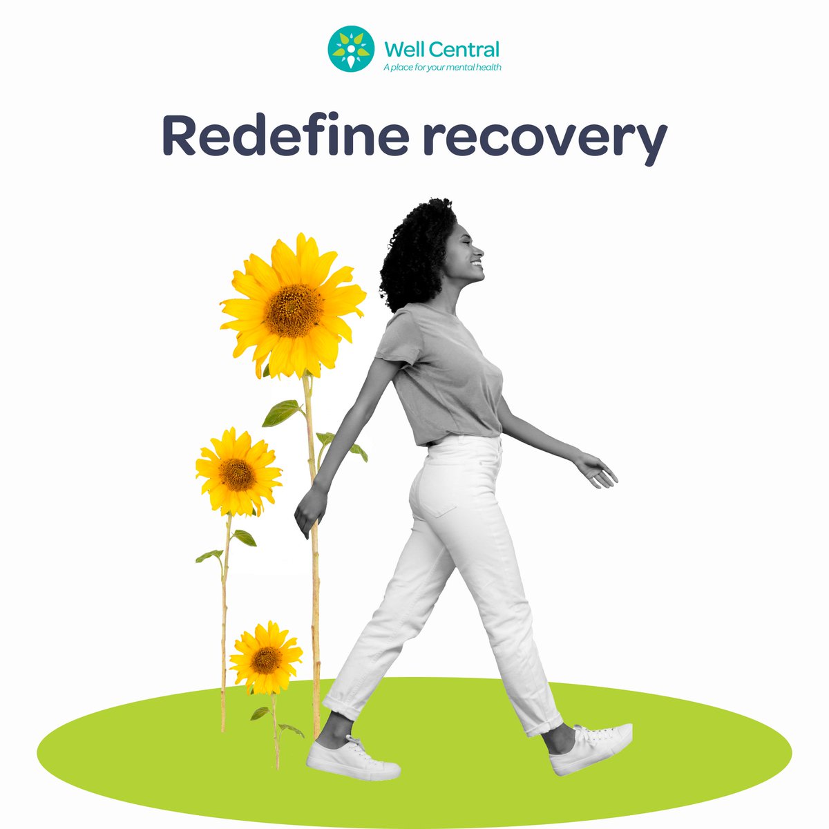 Redefine recovery.

Recovery is about growth, change and hope. Every person can move forward in some way, in spite of the challenges they face.

Recovery is a brave and beautiful process.

#WellCentral #werecover #recoveryispossible #redefinerecovery #cmha #recoveryisbeautiful