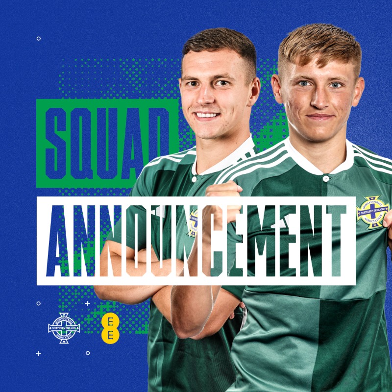 NorthernIreland's tweet photo. 📣 Our U21 squad for games against Luxembourg 🇱🇺 and Ukraine 🇺🇦 has been named 🙌  #GAWA