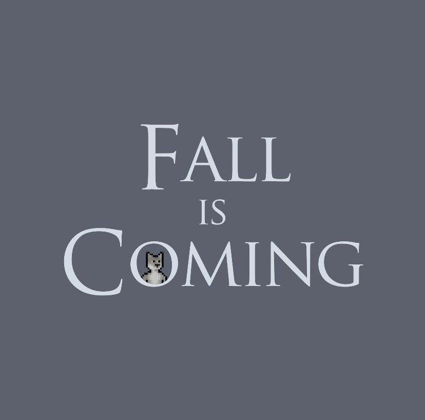 seizerpunk's tweet photo. gm gm all
Fall is coming ….. act accordingly.
🥷🤟😎
#Nakamigos #Decentralization @Nakamigos https://t.co/ravHHj9fIU