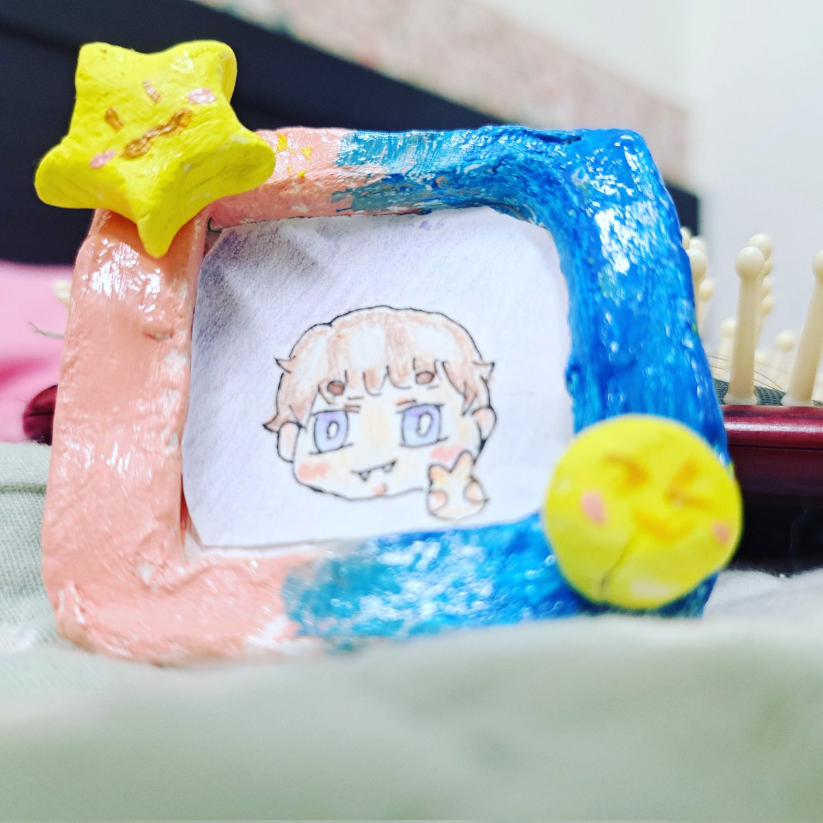masusu1207's tweet photo. ���ラキラ
#黏土 #石粉粘土 #粘土 #clay https://t.co/0ijzhKXhQp