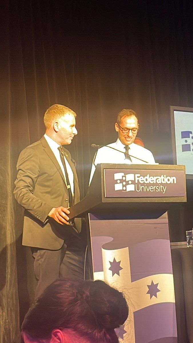 The winner of Gellibrand Support Services Inclusion Business Award is…. Piano Bar Ballarat! Congrats team. #BallBEA2023