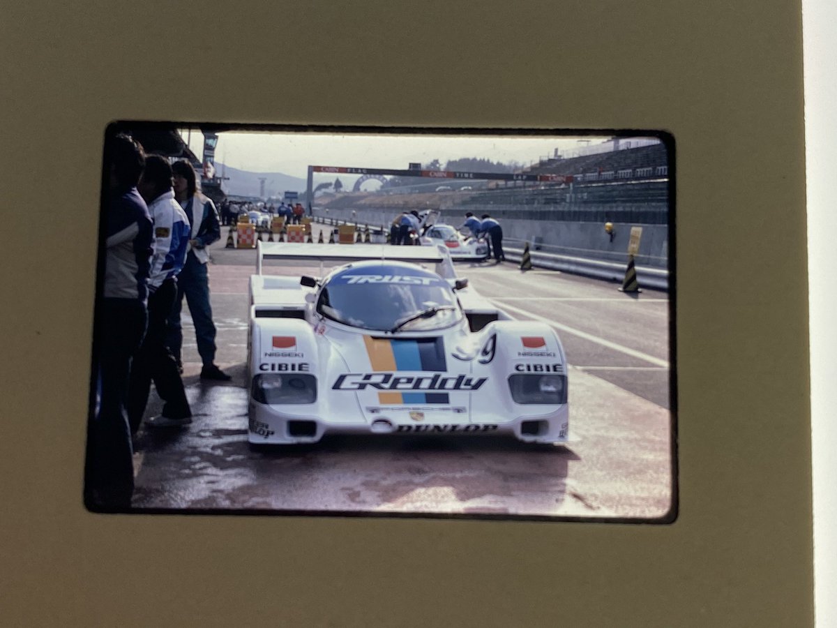 みんな大好き日石トラストポルシェ962C😊 1988年から日本石油(現ENEOS