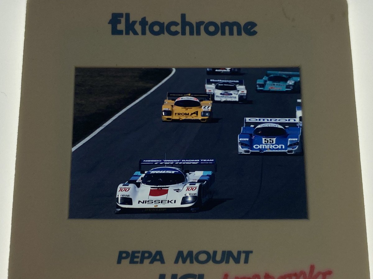 みんな大好き日石トラストポルシェ962C😊 1988年から日本石油(現ENEOS