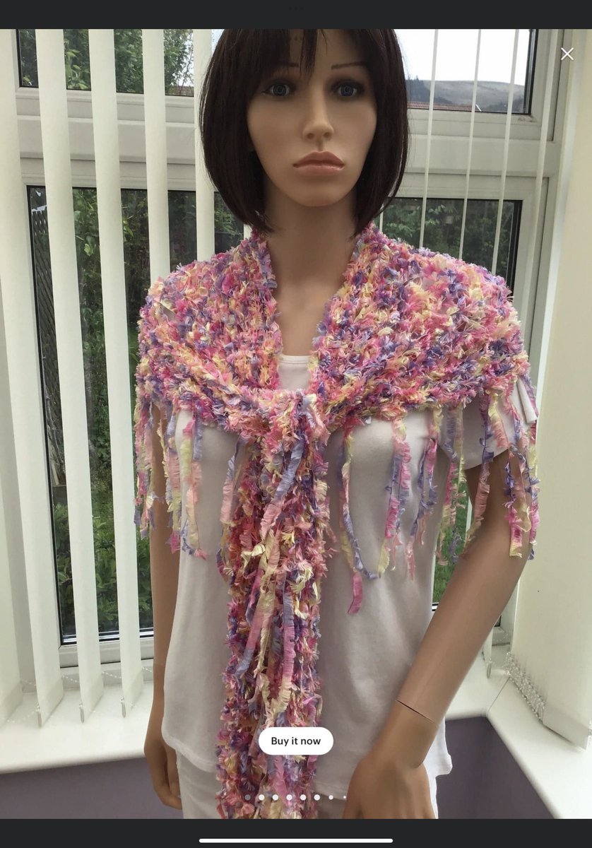 Kelebekstyles1's tweet image. Introducing this pretty (&amp;amp; very soft) shawl in candy colour shades, ideal for adding a summery feel to any outfit. Made from an ultrasoft yarn, it’s luxury at an affordable price, &amp;amp; would also make a lovely gift for any lady 

etsy.com/uk/listing/702… #ultrasoft #pinkaccessory