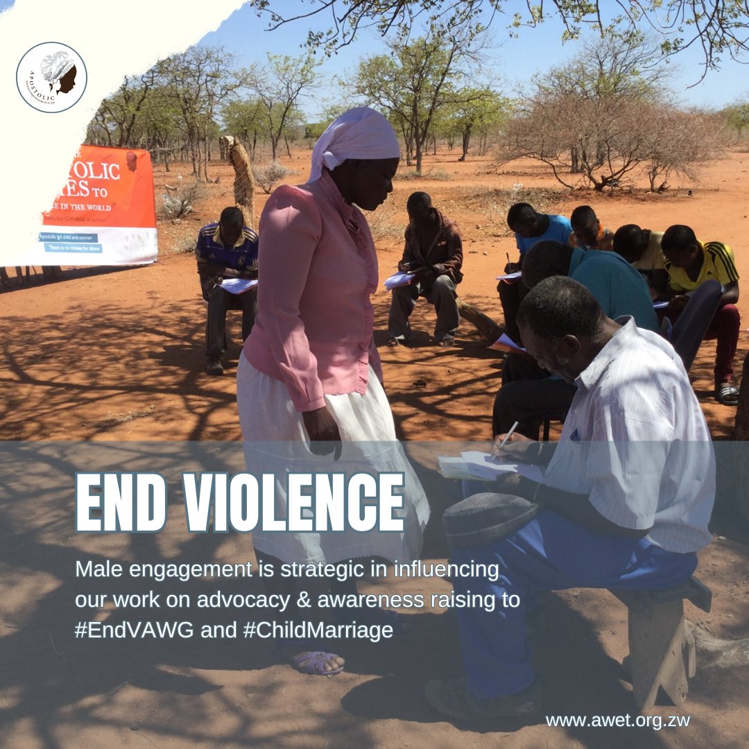 Male allies taking the initiative and working together to design and carry out initiatives that promote children's rights and protection from abuse and violence are strategically influential in our work on advocacy and awareness raising to #EndVAWG and #ChildMarriage.