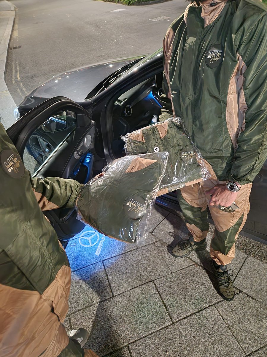 princeofzumundi's tweet image. khaki green tracksuits dropping tomorrow! the preorders been crazy #PrivateClubMembersOnly #PCMO