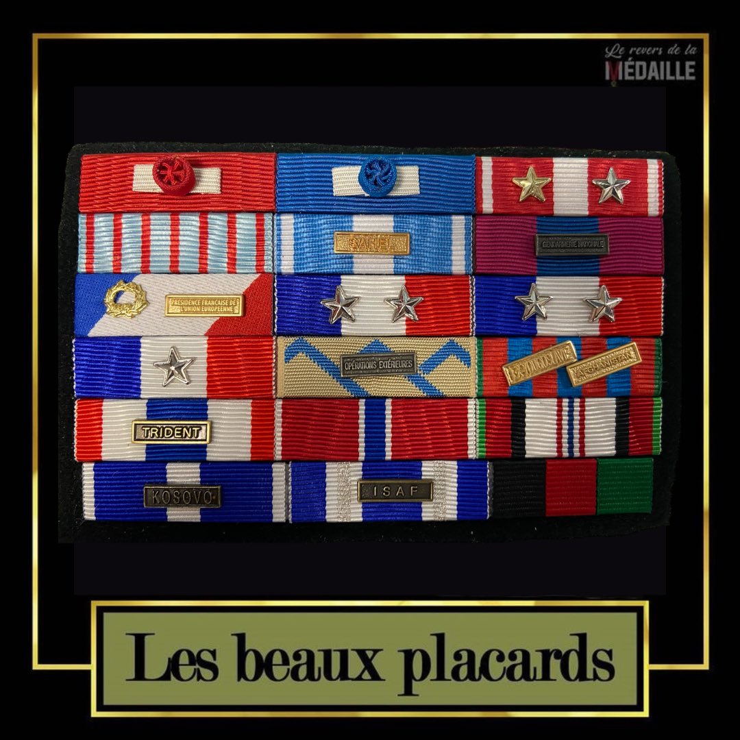 #BeauPlacard 🎖️ | Mise à jour du placard du moment #3 « Officier général de la <a href="/Gendarmerie/">Gendarmerie nationale</a> nationale » 🇫🇷

#legiondhonneur #onm #gendarmerie #armee #armeefrancaise