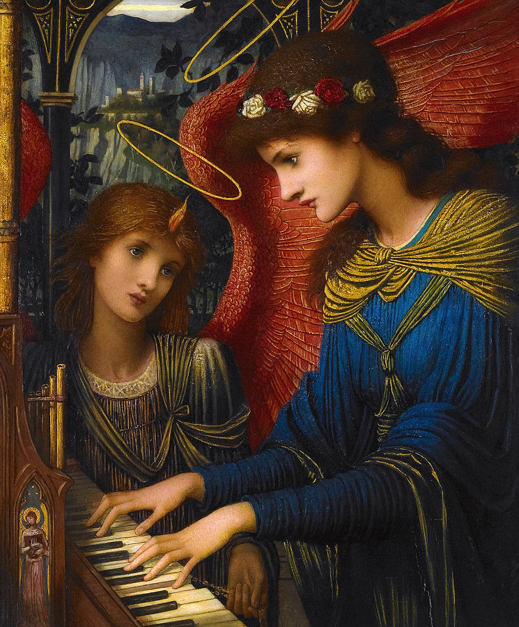 LordFredericLe1's tweet photo. This is John Melhuish Strudwick's amazing 1896 painting, St Cecilia!! #Art #Fineart #19thcentury #Artist #Painter #Strudwick #Victorian #Romanticism #Saint #Oilpainting https://t.co/Fl3JuDjbif