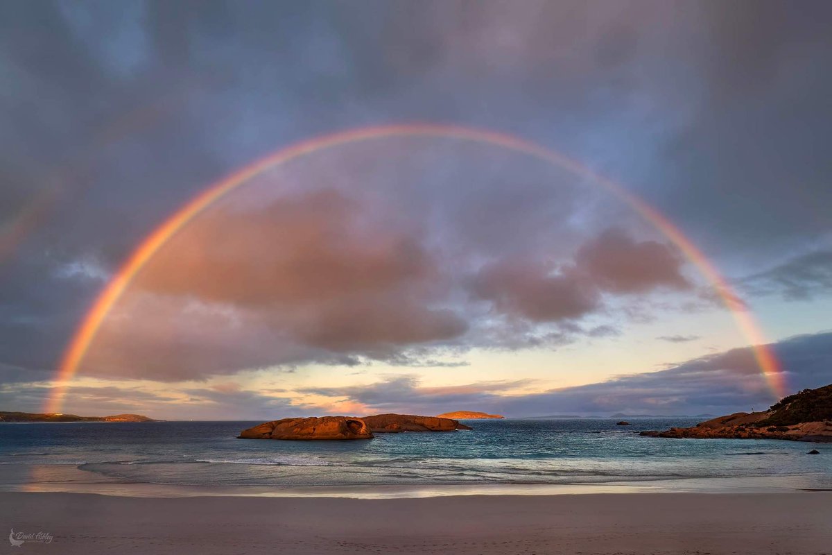 Ends of the rainbow! Twilight Beach,  Esperance <a href="/Shire_Esperance/">Shire of Esperance</a> <a href="/visitesperance/">ESPERANCE</a> <a href="/WestAustralia/">Western Australia</a> @AustTraveller