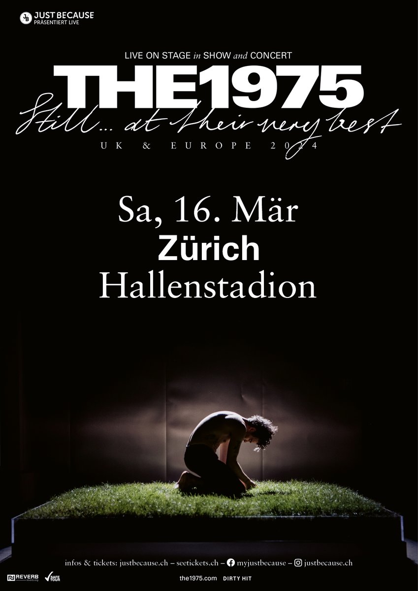 𝚜𝚝𝚊𝚍𝚝𝚔𝚘𝚗𝚣𝚎𝚛𝚝𝚎.𝚌𝚑 𝚙𝚛ä𝚜𝚎𝚗𝚝𝚒𝚎𝚛𝚝:
Im Laufe des letzten Jahrzehnts etablierten sich <a href="/the1975/">The 1975</a> mit ihrem einzigartigen Sound als die prägende Band ihrer Generation. Am Sa 16. März 2024 kommt die Ausnahmeband ins #Hallenstadion Zürich.
➡️ stadtkonzerte.ch/artists/the-19…