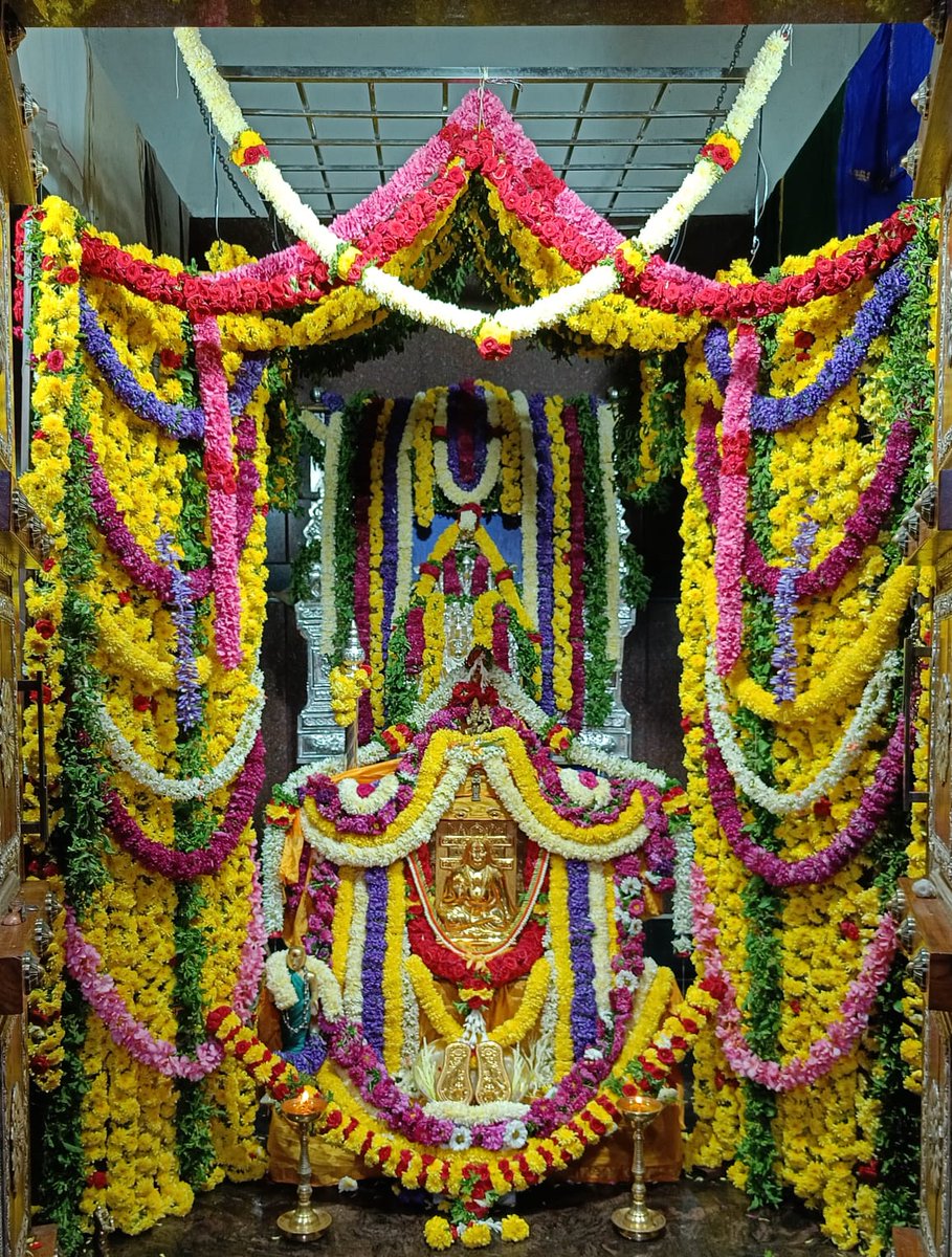 srsmuttshimoga's tweet photo. Today's alankara https://t.co/dP6LiML2O6